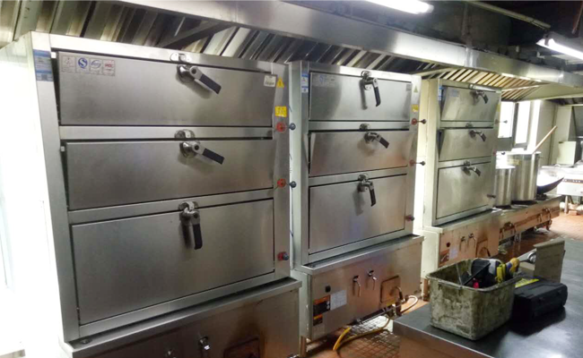 樂山外國語小學學校食堂廚房設(shè)備現(xiàn)場圖片2