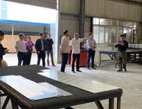 區(qū)領(lǐng)導(dǎo)視察優(yōu)佰特廚房設(shè)備公司，我公司獲高度贊揚(yáng)！